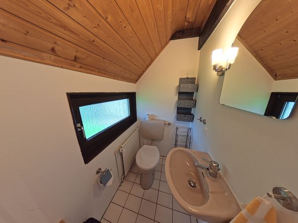 Gäste-WC mit Waschbecken