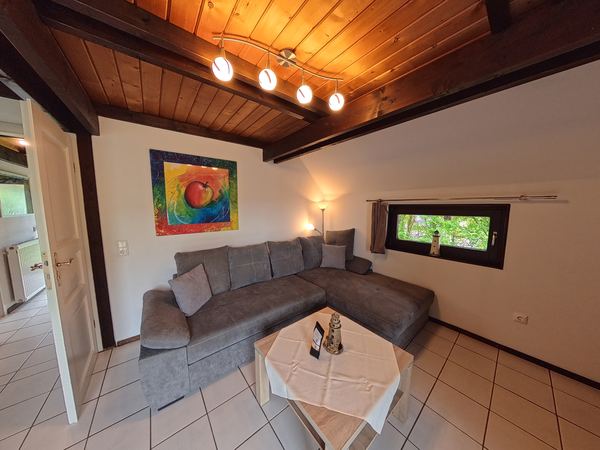 Wohnzimmer mit Ecksofa